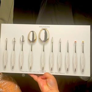 Artis Elite Collection Mirror Finish 10 piece brush set.
